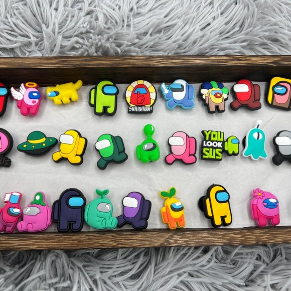 NEW 28 PC Robots/UFO Shoe Charms for Crocs, Purses, Bracelets, Wristbands, &More - Picture 2 of 2